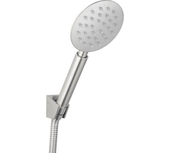 Изображение товара Набор для душа AQUEDUC 345340 1-режим. лейка держатель и шланг нерж. сталь /20 ЭК000145340