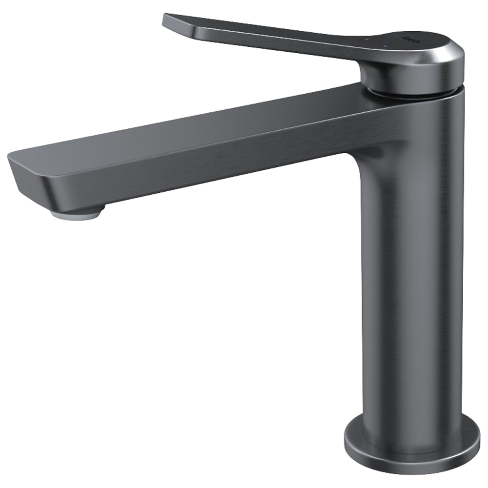 Изображение товара Смеситель для умывальника IDDIS Parker матовый графит 1/2 дюйма