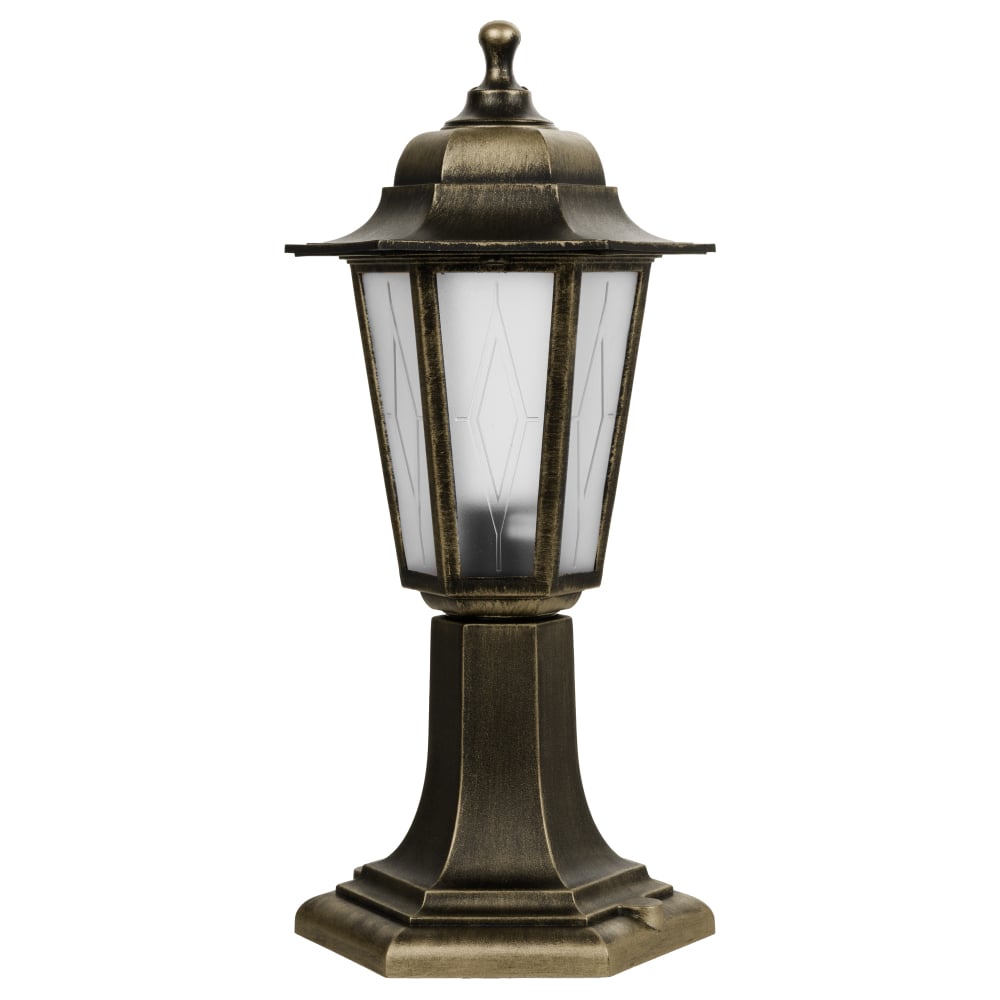 Изображение товара Светильник уличный шестигранник TDM ELECTRIC, стойка, пластик, рассеиватель пластик, бронза SQ0330-0772