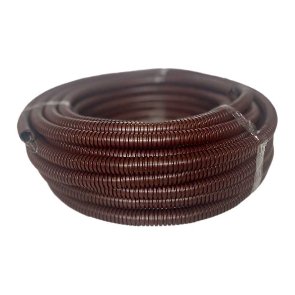 Изображение товара Гибкая гофрированная труба KOPOS Монофлекс ПВХ Венге d20 мм 1420