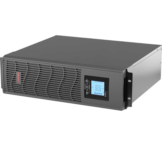 Изображение товара Линейно интерактивный ИБП DKC Info Rackmount Pro,3000 ВА/2400 Вт,1/1, USB, RJ45, 6xIEC C13, Rack 3U, SNMP/AS400 sl INFORPRO3000IN