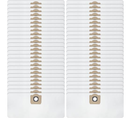 Изображение товара Мешки для Karcher WD 3, Karcher WD3 P Premium, Karcher MV 3, SE 4001, до 20л, 50 шт, ROCKSTAR K2(50)