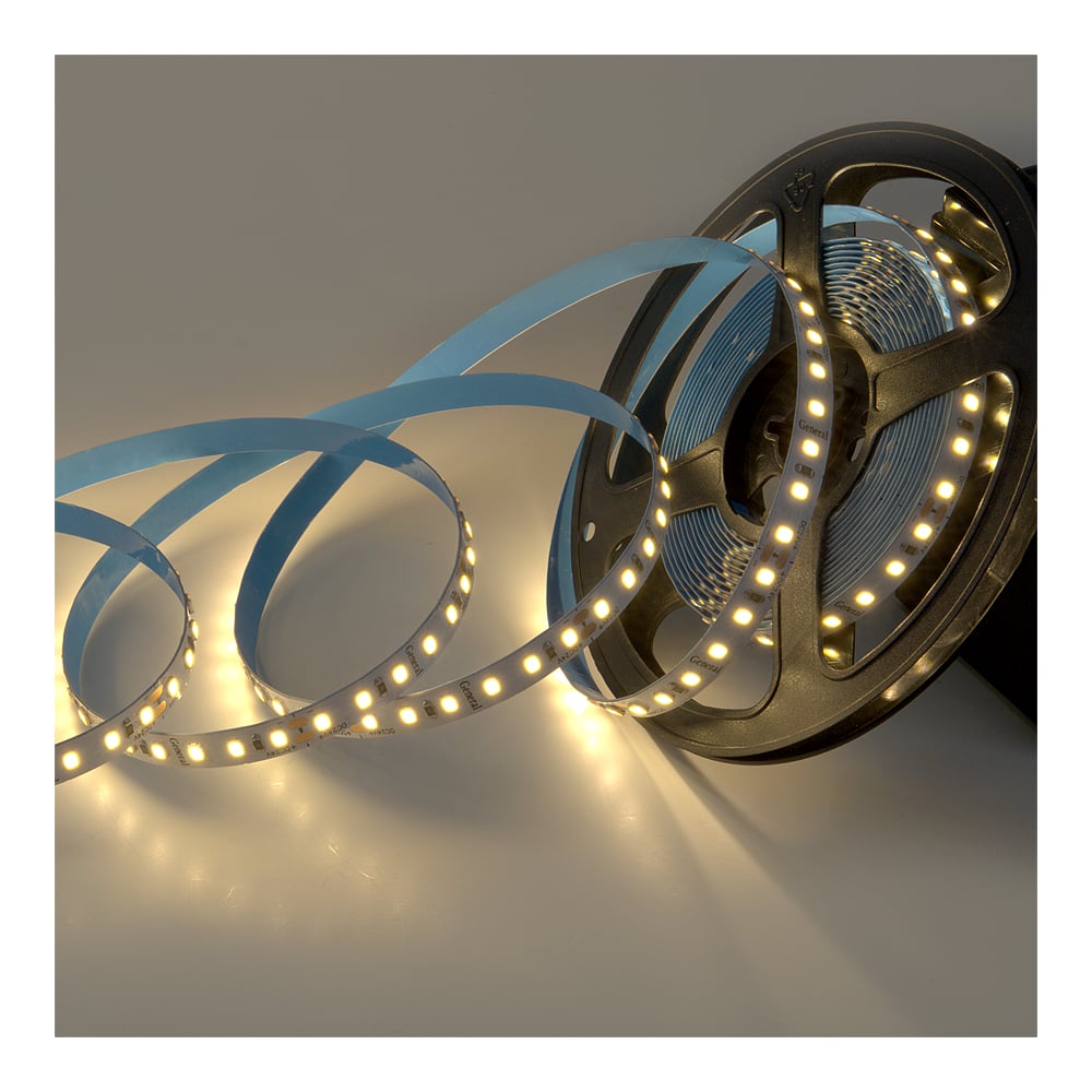 Изображение товара Светодиодная лента GLS-2835 120 диодов/м теплый белый 5 м 24В IP20