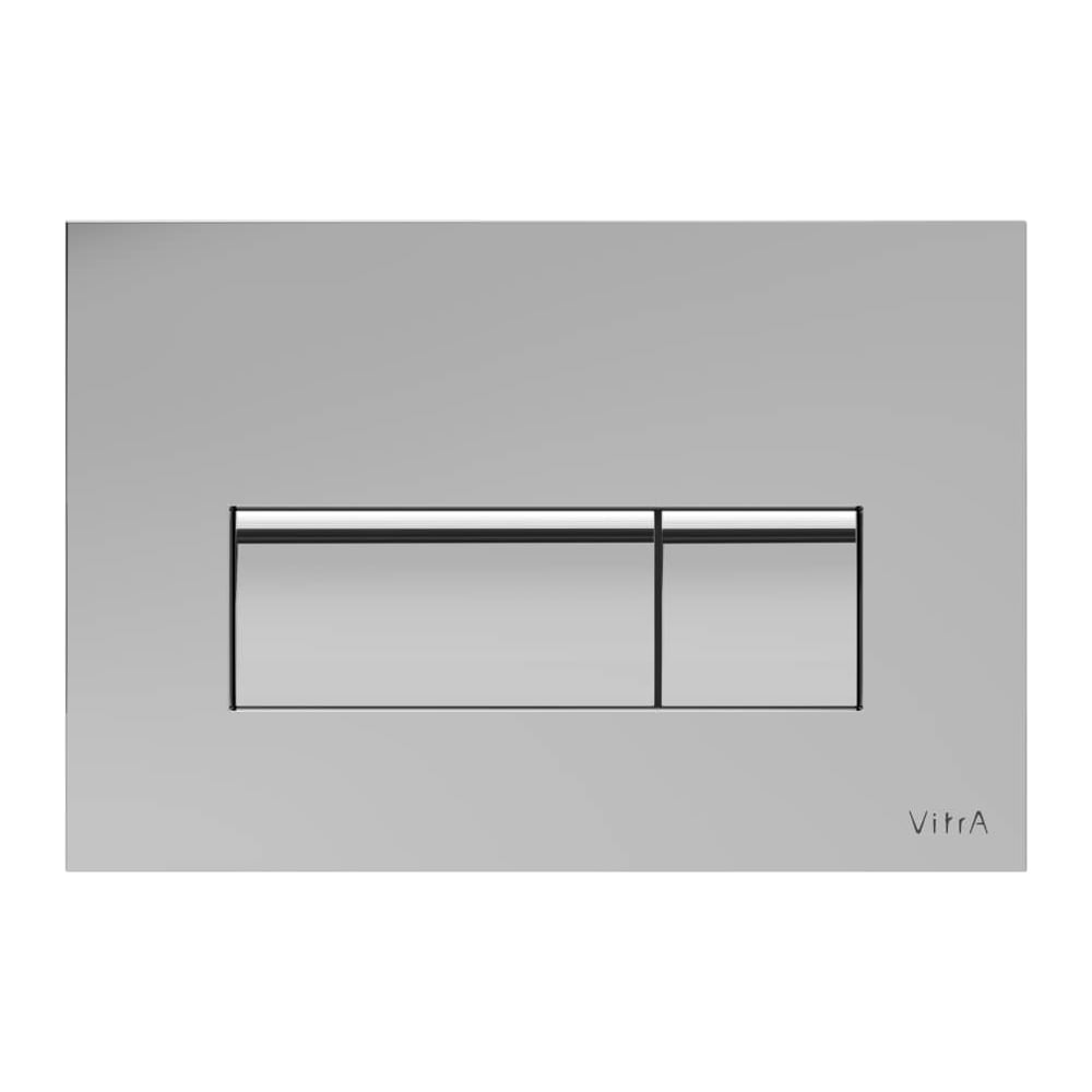 Изображение товара Панель смыва Vitra Root SquAre, хром 740-2380 Изображение товара Панель смыва Vitra Root SquAre, хром 740-2380