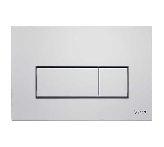 Изображение товара Панель смыва Vitra Root SquAre, хром 740-2380