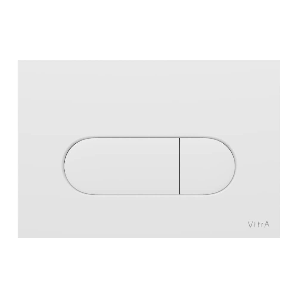 Изображение товара Панель смыва Vitra Root Round, белая 740-2200 Изображение товара Панель смыва Vitra Root Round, белая 740-2200