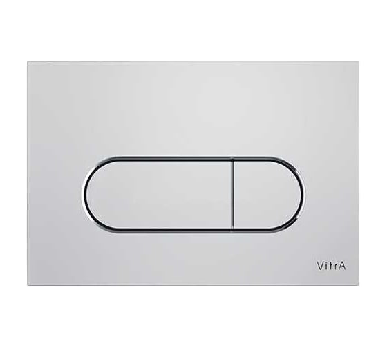 Изображение товара Панель смыва Vitra Root Round, хром 740-2280