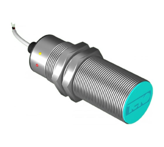 Изображение товара Датчик контроля минимальной скорости ТЕКО IV2B AF81B5-43P-10-LZ Sn=10 мм,корпус М30x1,5 Алюминий заподлицо,10...30DC NС/NO PNP, IP65,кабель, 00-00038441