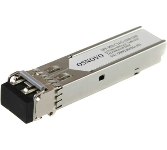 Изображение товара Оптический SFP Модуль промышленный 2- волокна Multi Mode SFP-M2LC14-G-1310-1310-I OSNOVO 14803