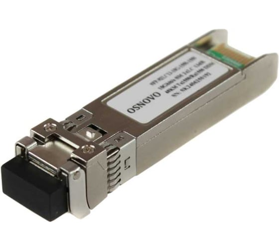 Изображение товара Оптический SFP Модуль 10G. 2- волокна Single Mode SFP-S2LC13-10G-1550-1550 OSNOVO 14804
