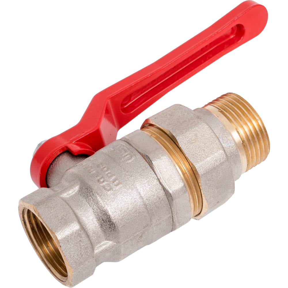 Изображение товара Кран шаровый Dist с американкой 1 рычаг Ду25 Ру40 Эксперт Н143Р/107-9577