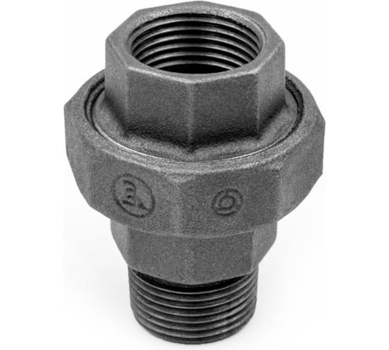 Изображение товара Американка под конус AV Engineering 1 1/2 вн.-нар. чугун черн., AVEC551000112