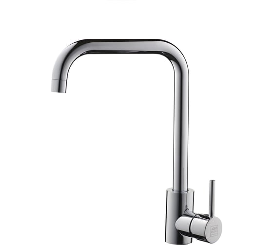 Изображение товара Смеситель для кухни одноручковый AQUEDUC 345724 высокий излив, нержав. сталь, хром /10 ЭК000145724