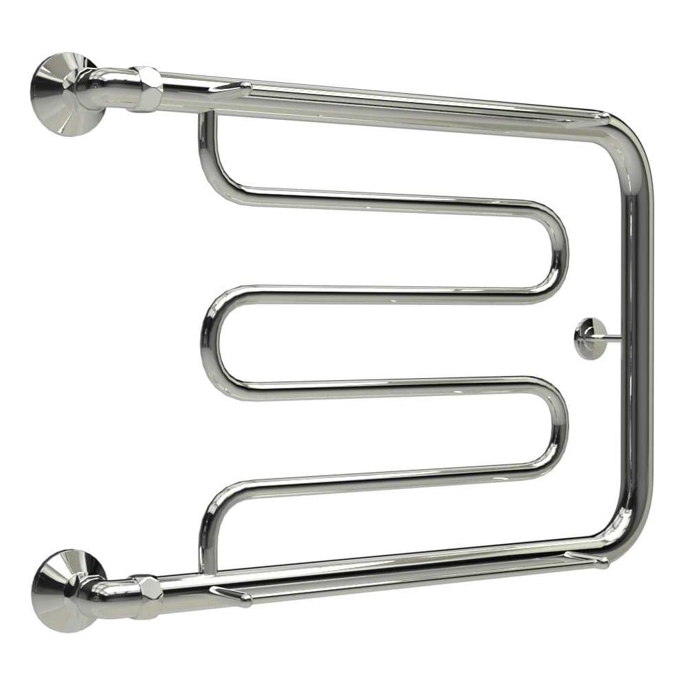 Изображение товара Полотенцесушитель ТЕРМОДИЗАЙН D с полкой из нержавеющей стали AISI 304 600x500 мм