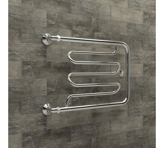Изображение товара Полотенцесушитель ТЕРМОДИЗАЙН Dw, без полки, AISI 304, H=500, W=600, TDDW003