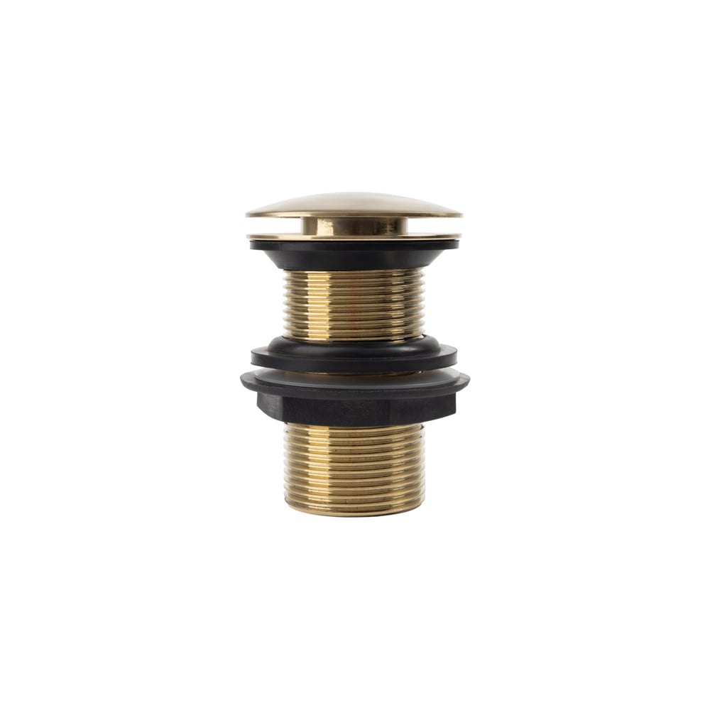 Изображение товара Выпуск для умывальника без перелива IDDIS матовое золото SLIMG10i88