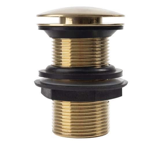 Изображение товара Выпуск для умывальника без перелива IDDIS матовое золото, Slide, SLIMG10i88