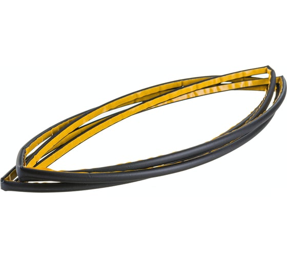 Изображение товара Полиуретановый уплотнитель Mebax Q-LON 9х6 мм, черный, 2,75 м 00-00001471