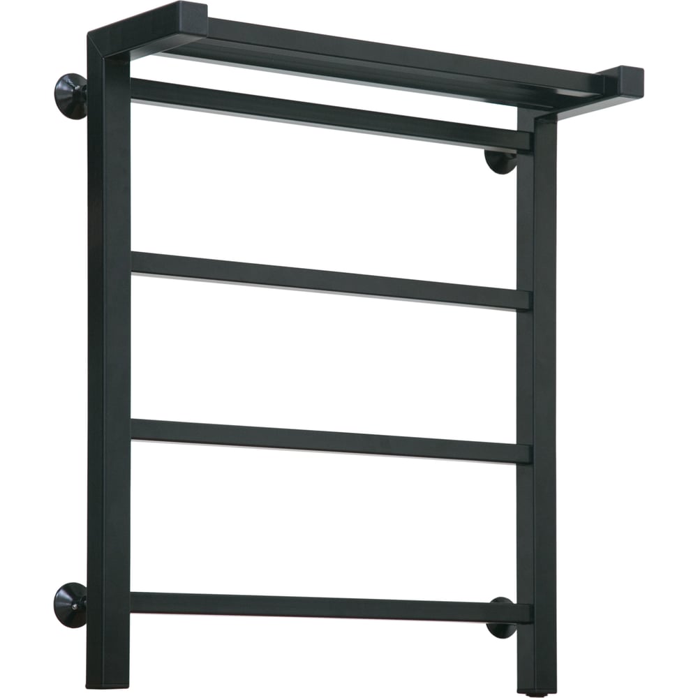 Изображение товара Электрический полотенцесушитель Тера Классика люкс 500x600 черный с полкой