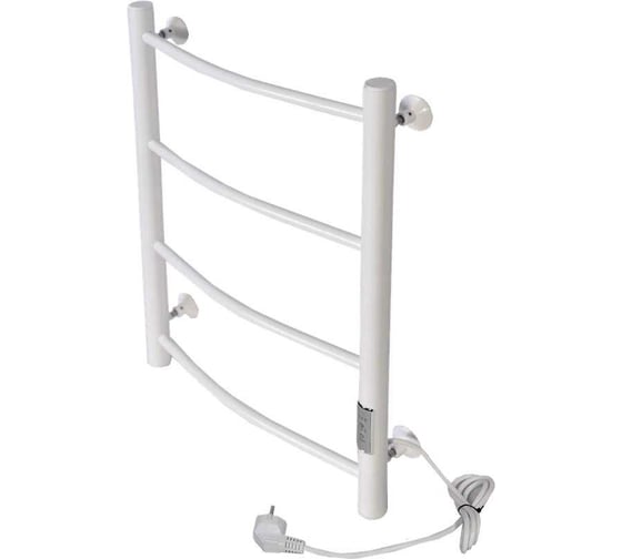 Изображение товара Электрический полотенцесушитель Тера Ребро 400x600, диммер, белый ПСК-10-01д.б
