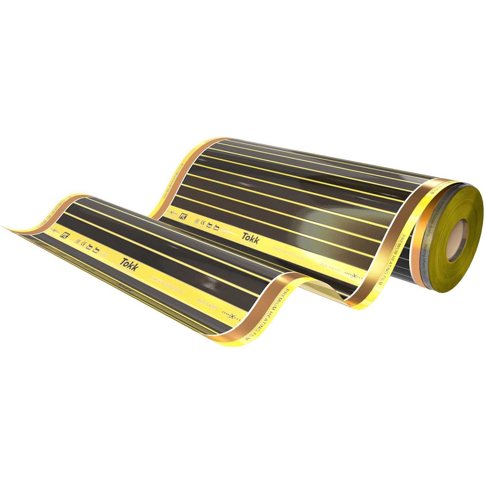 Изображение товара Пленочный теплый пол Tökk Самрег 230 Вт/м² ширина 1м длина 10м