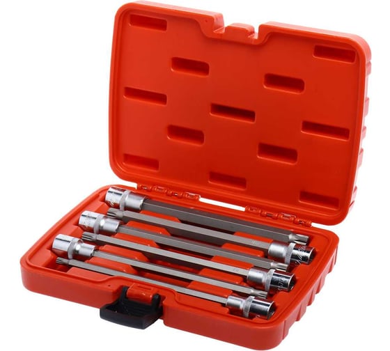 Изображение товара Набор головок JTC с насадкой 1/2 удлиненные (в кейсе) 6 предметов M6-M14 JTC-7260