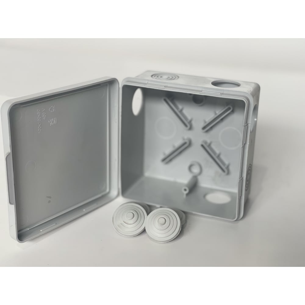 Изображение товара Коробка распределительная KOPOS RK 8101 (KD), светло-серая, IP54, наружного монтажа