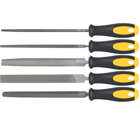 Изображение товара Набор напильников Eyltool 5 шт, L=250 мм, насечка N2 54 180 250X2