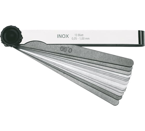 Изображение товара Набор щупов Eyltool из нержавеющей стали 0,05-1,00 мм, 20 шт, L=100 мм 31 510 20