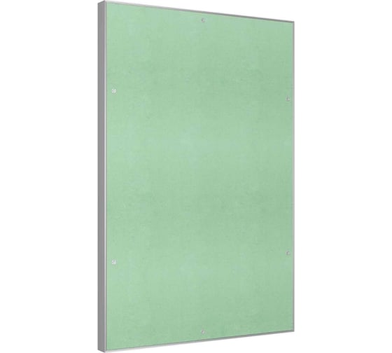 Изображение товара Люк ревизионный EVECS ЛПК 400x600, скрыт.монтаж, алюминий ЛП4060К