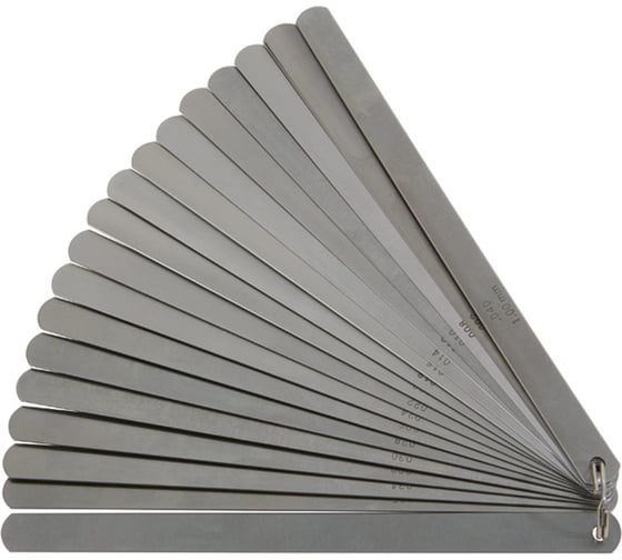 Изображение товара Набор щупов Eyltool из пружинной стали 0,05-1,00 мм, 20 шт, L=200 мм 31 515 200