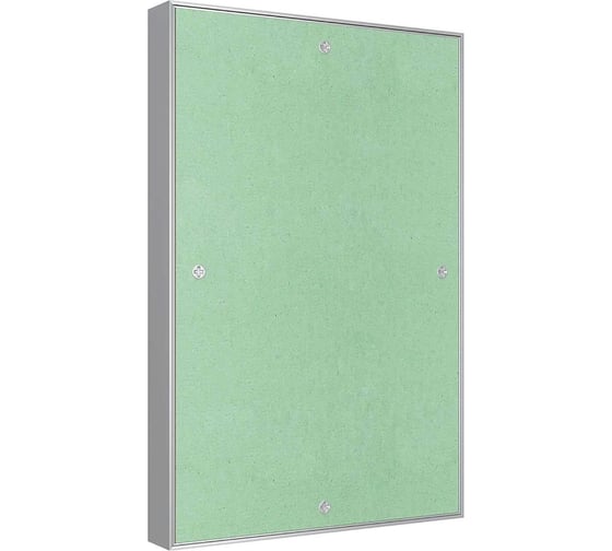 Изображение товара Люк ревизионный EVECS ЛПК 200x400, скрыт.монтаж, алюминий ЛП2040К