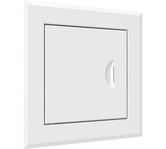 Изображение товара Люк ревизионный EVECS ЛТМ фланец, 150x150, ручка-магнит, 210x210, окраш.сталь ЛТ1515М