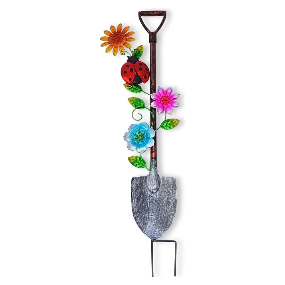 Изображение товара Декоративная лопата KlestO Летняя с цветами ZQ00764A