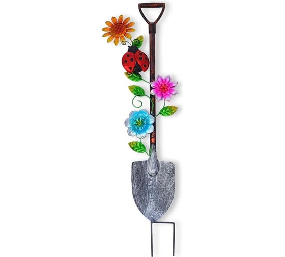 Изображение товара Декоративная лопата KlestO Летняя с цветами ZQ00764A