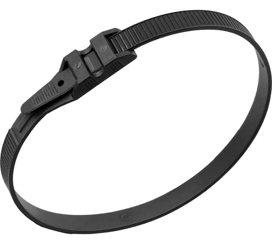 Изображение товара Стяжки пластиковые TDM ELECTRIC хомут горизонтальным замком (не разъемный) КСГ 9х360 черный 100 штук SQ0524-0003