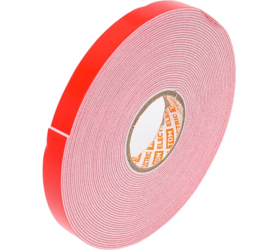 Изображение товара Двухсторонняя вспененная клейкая лента TDM ELECTRIC ширина 12 мм, длина 10 м SQ0526-0701