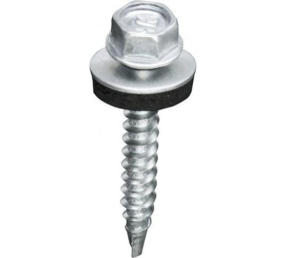 Изображение товара Саморез кровельный 23 Болта 4,8x76 мм с шайбой (под сверло),ОЦ 1000 шт B03004807634007ф1000