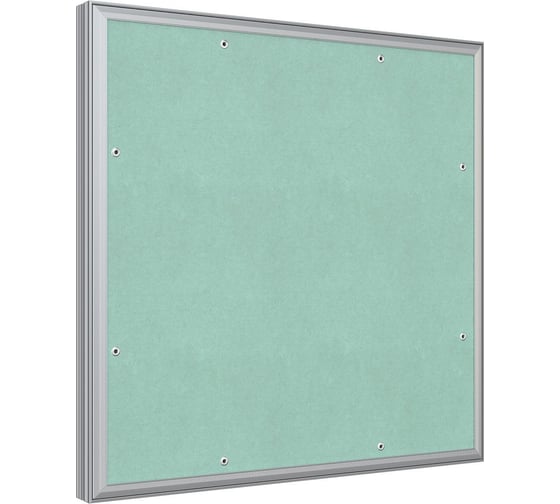 Изображение товара Люк ревизионный EVECS D Ceramo Base 500x500 скрытый монтаж съемный алюминий D5050 ceramo base