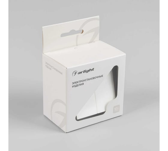 Изображение товара Механизм выключателя двухклавишный Arlight непроходной SWT-MK02-PL-WH-V 1шт 0 049887