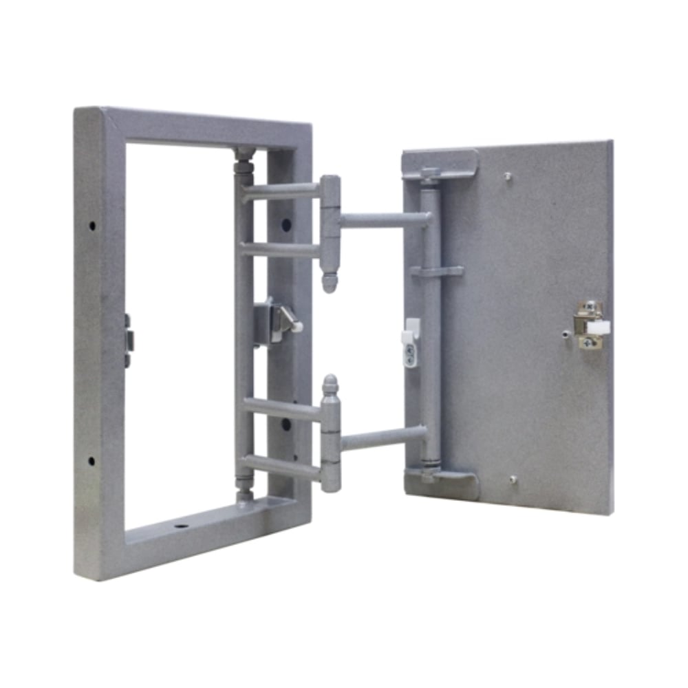 Изображение товара Люк ревизионный EVECS D Ceramo Steel 400x800 скрытый монтаж сталь серый