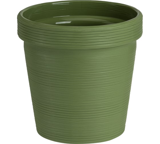Изображение товара Кашпо bmc Терра КШ9078 оливковое, 13х12.8 см, 1.1 л 062706