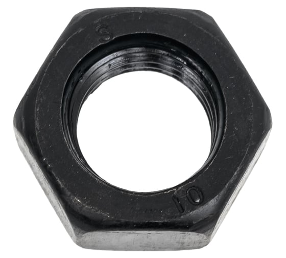 Изображение товара Гайка 23 Болта черная М24 высокопрочная к.п.10 DIN934, 4 шт. 2000000218045ф4