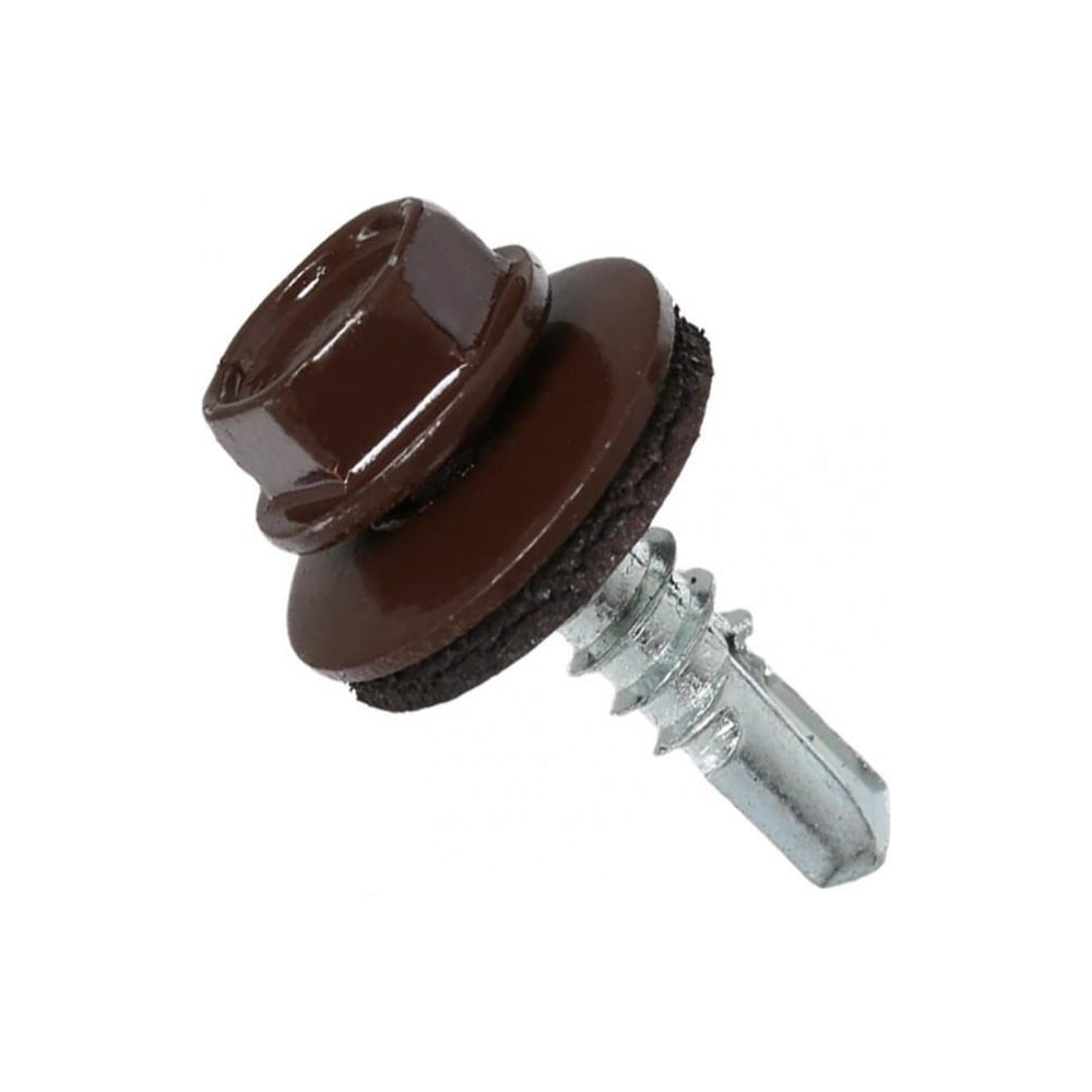 Изображение товара Саморез кровельный 23 Болта 5,5x19 RAL 8017 шоколад-коричневый 1000 шт