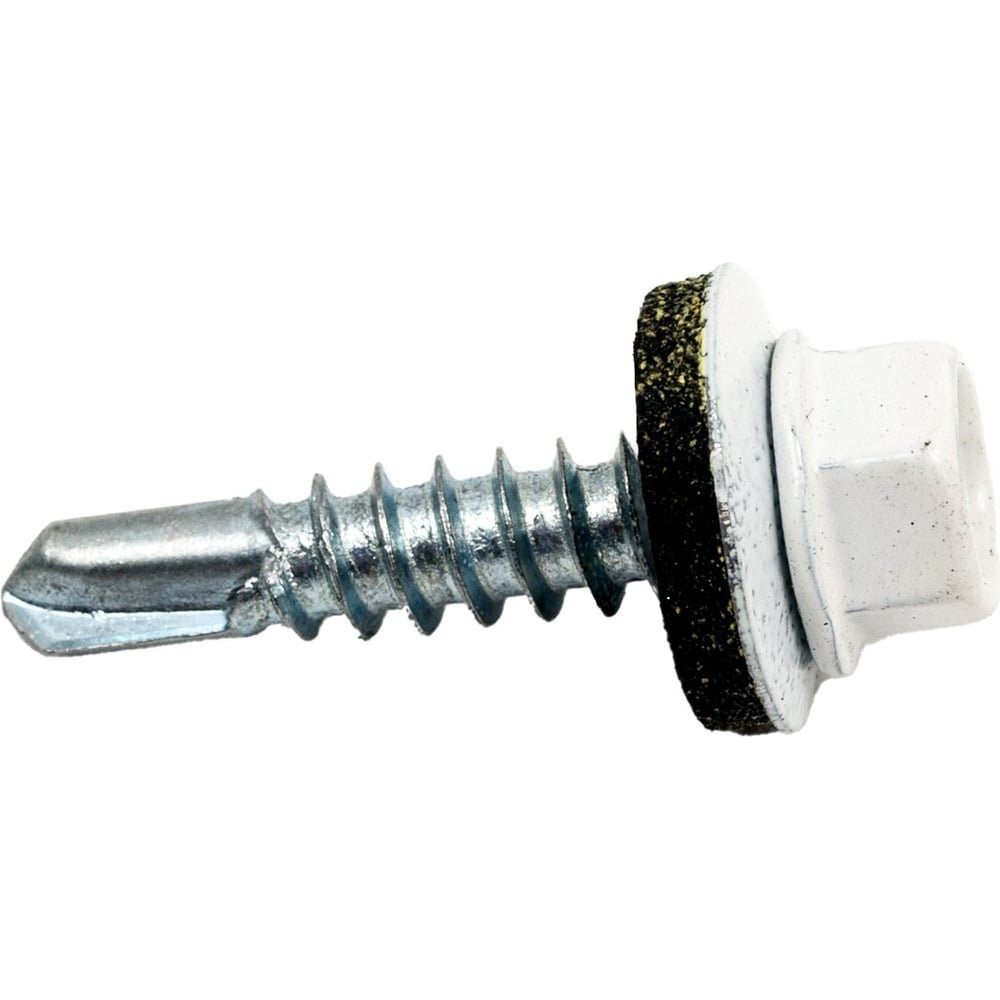 Изображение товара Саморез кровельный 23 Болта 5,5x25 сигнально-белый RAL9003, 1000 шт.