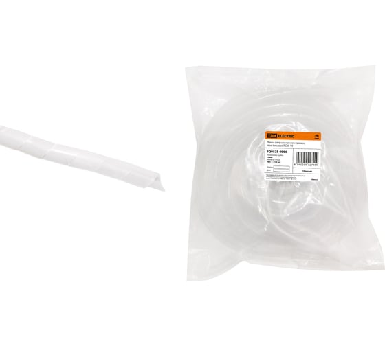 Изображение товара Пластиковая монтажная спиральная лента TDM ELECTRIC ЛСМ-19 10 м/упак SQ0525-0006