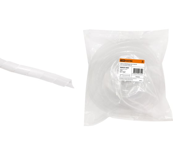 Изображение товара Пластиковая монтажная спиральная лента TDM ELECTRIC ЛСМ-24 10 м/упак SQ0525-0007