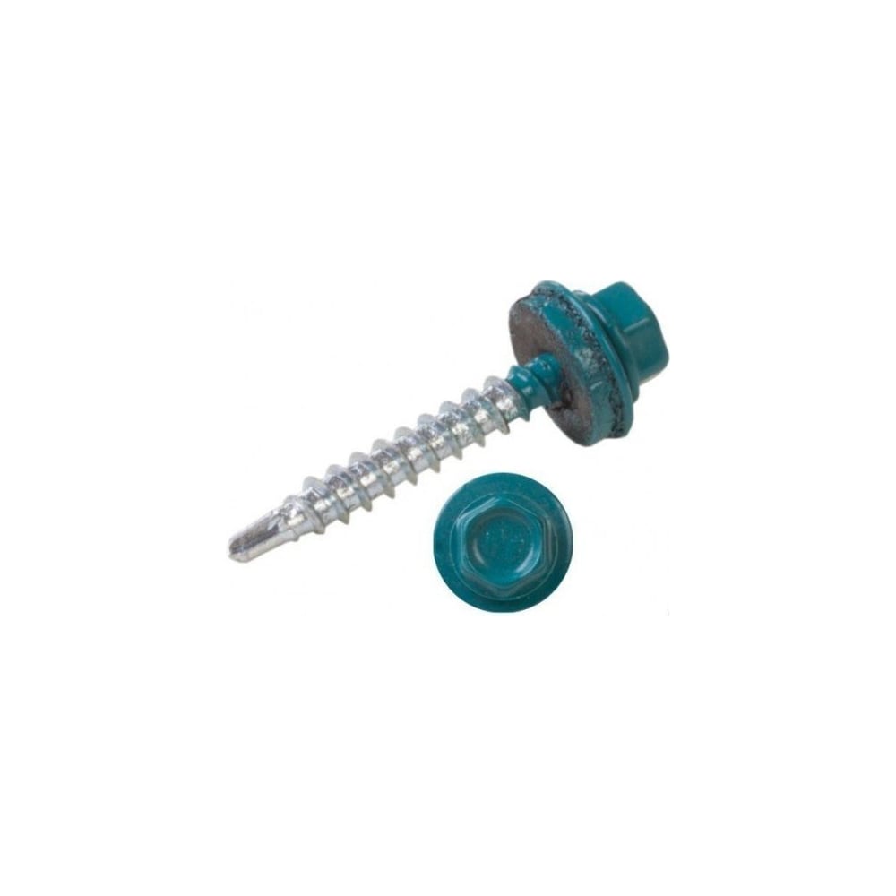 Изображение товара Саморез кровельный 4,8x29 морская волна RAL5021 1000 шт