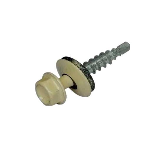 Изображение товара Саморез кровельный 23 Болта 4,8x35 бежевый RAL1014, 500 шт. B0310480351B235ф500