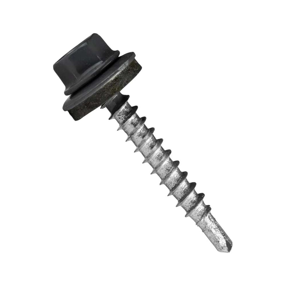 Изображение товара Кровельные саморезы 4,8x29 графитовые RAL7024 1000 штук
